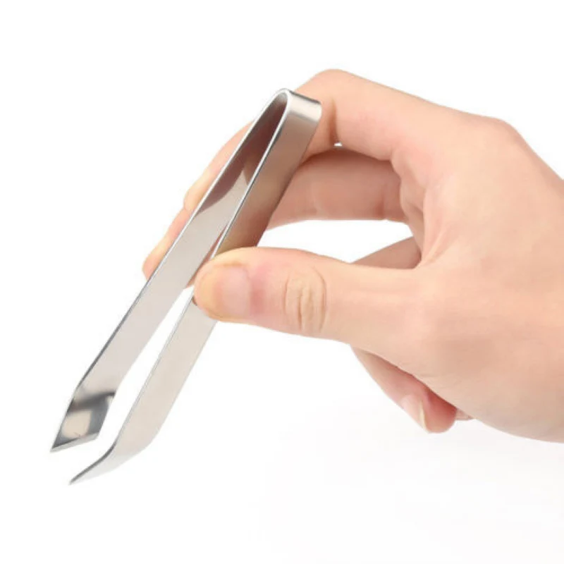 New Stainless Steel Fish Bone Vegetable Peeling Tweezers Remover Pincer Kitchen Tool