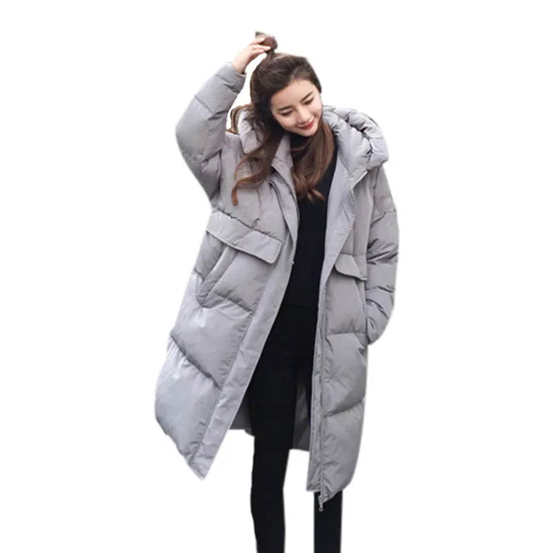 Buy NEW Oversized Coats Winter Jacket Women Hooded