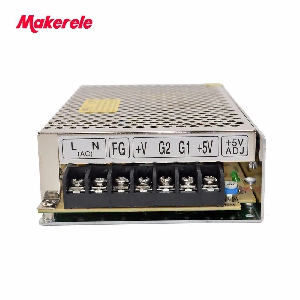 

Dual Output Switching power supply AC-DC 50w 12V 24V D-50C 2A 1A input selected by switch