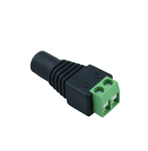 5 pcs DC Power female Connectors plug 5.5 x 2.1mm jack Adapter Power Supply connector For Led Strip Light 3528 5050 5630 5730