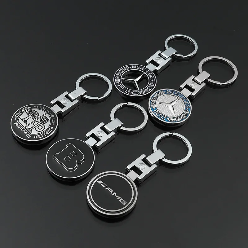 

Creative metal Mercedes Benz AMG Apple Tree Keychain Key Pendant Y-292