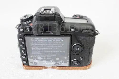 Новинка чехол для камеры Nikon D750 комплект из искусственной кожи с отверстием