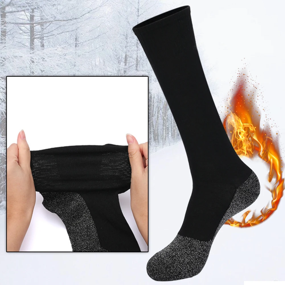 Унисекс Мужские и женские зимние теплые длинные лыжные снежные прогулки походы спортивные полотенца носки
