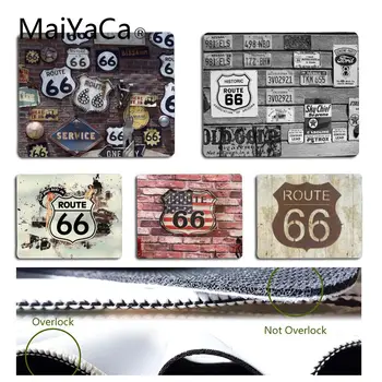 

MaiYaCa Route 66 full-color Laptop Computer Mousepad Size for 18x22cm 25x29cm Small Mousepad