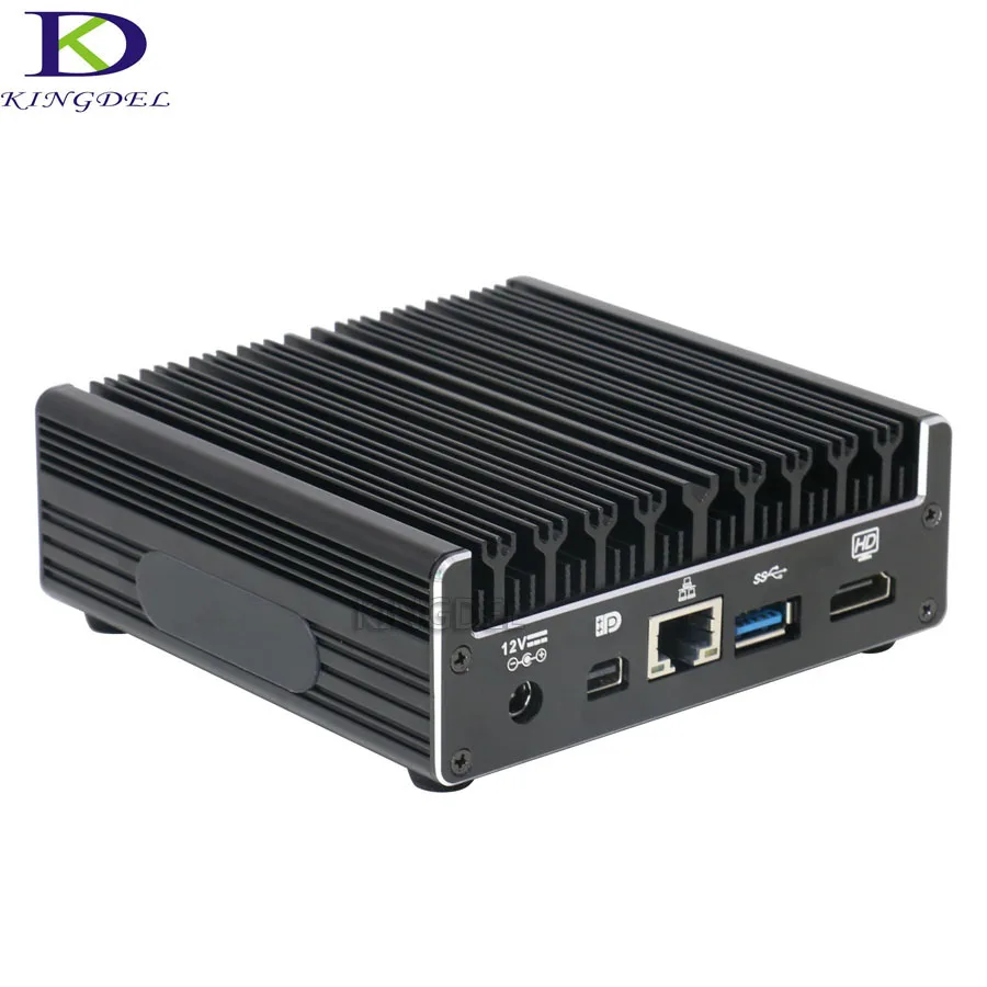 Intel Nuc Fanless Mini PC Industrial PC with Core i5 5200U Core i7