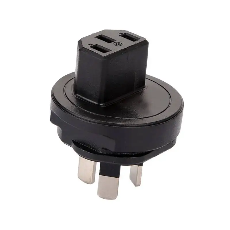 Wa-0180 Австралия переменного тока 3-полюсный мужской IEC 320 C13 Женский сетевой разъем Мощность адаптер переменного тока, Saa для C13 Австралию