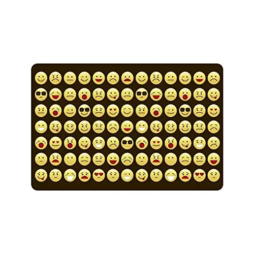 Buy Funny Emoji Emoticon Face Doormat Non Slip Indoor