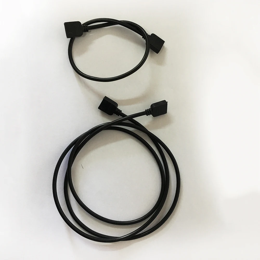 

4Pin Extension Wire Cable Cord Connector RGB 5050 3528 LED Strip Light connecotr wire for 5050 3528 RGB LED Strip Light 1m 2m 5m