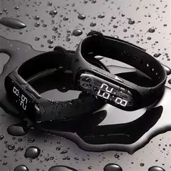 Мужские и женские часы светодиодный электронный светящийся сенсор модные Relogio цифровые спортивные часы Esportivo мужские электронные часы