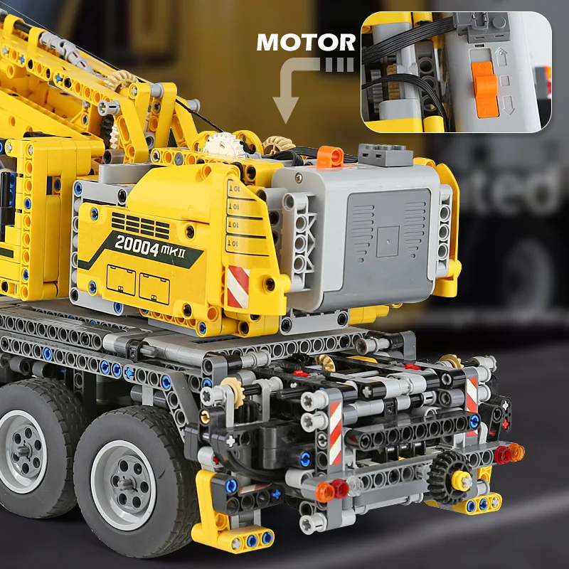 Dhl Бесплатная 20004 2606 шт моторная техника Мощность автокран Mk II Модель