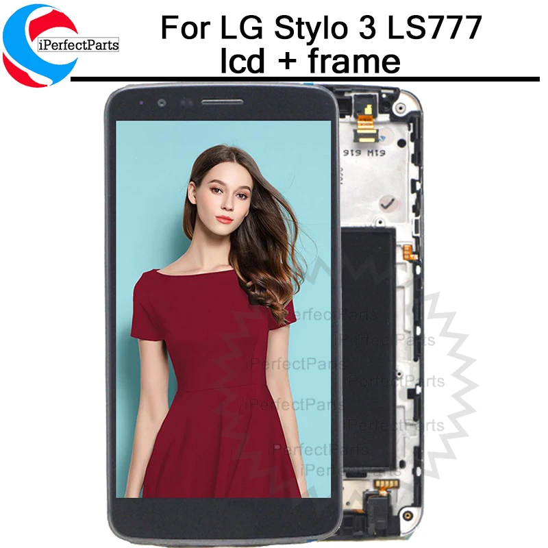 100% протестированный ЖК-дисплей с сенсорным экраном 5 7 дюйма для LG Stylo 3 LS777 M400DK