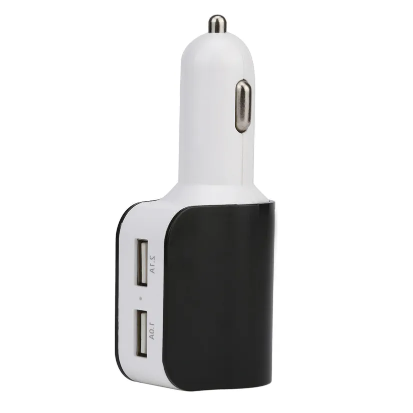 KOGYIDE Новое поступление 3.1A 2 USB односторонний автомобильный прикуриватель