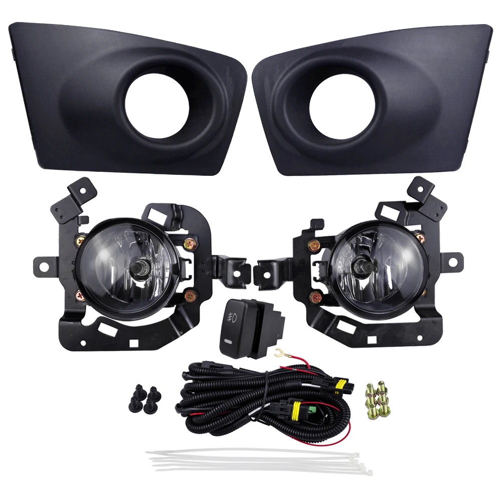 For MITSUBISHI TRITON 2 DOOR 2009 Fog Light Assembly Car Lights ABS