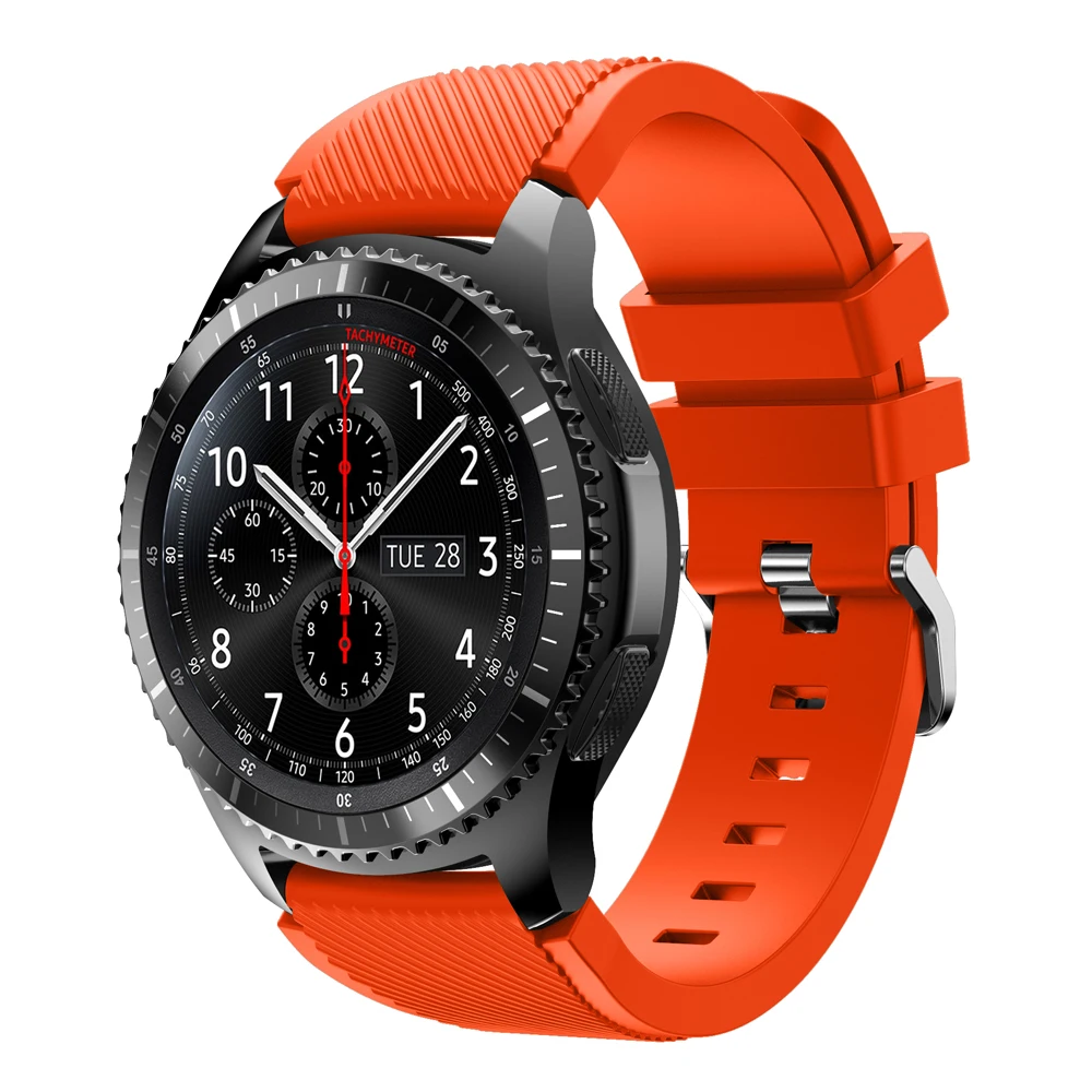 Odog силиконовый ремешок Ремешок Браслет для Samsung Gear S3 Frontier спортивные