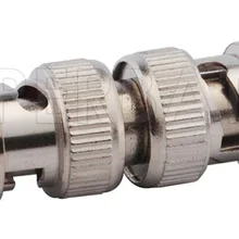 Superbat 5 шт. BNC адаптер BNC Мужской Разъем-разъем прямой коаксиальный РЧ-разъем