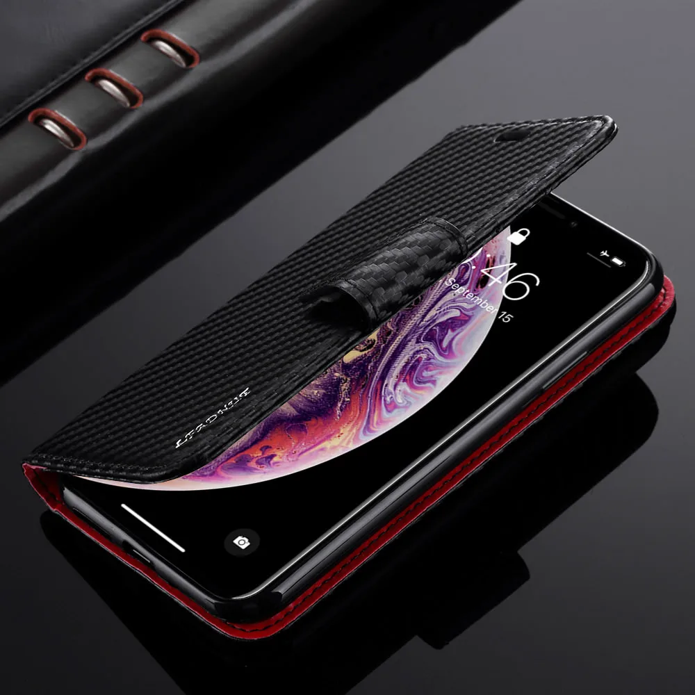 L-FADNUT для iPhone X чехол Xr Xs 11 Pro Max роскошный бизнес Флип Бумажник слот для карт кожаный чехол для iPhone 7 Plus 8 6S 6 5 5S SE