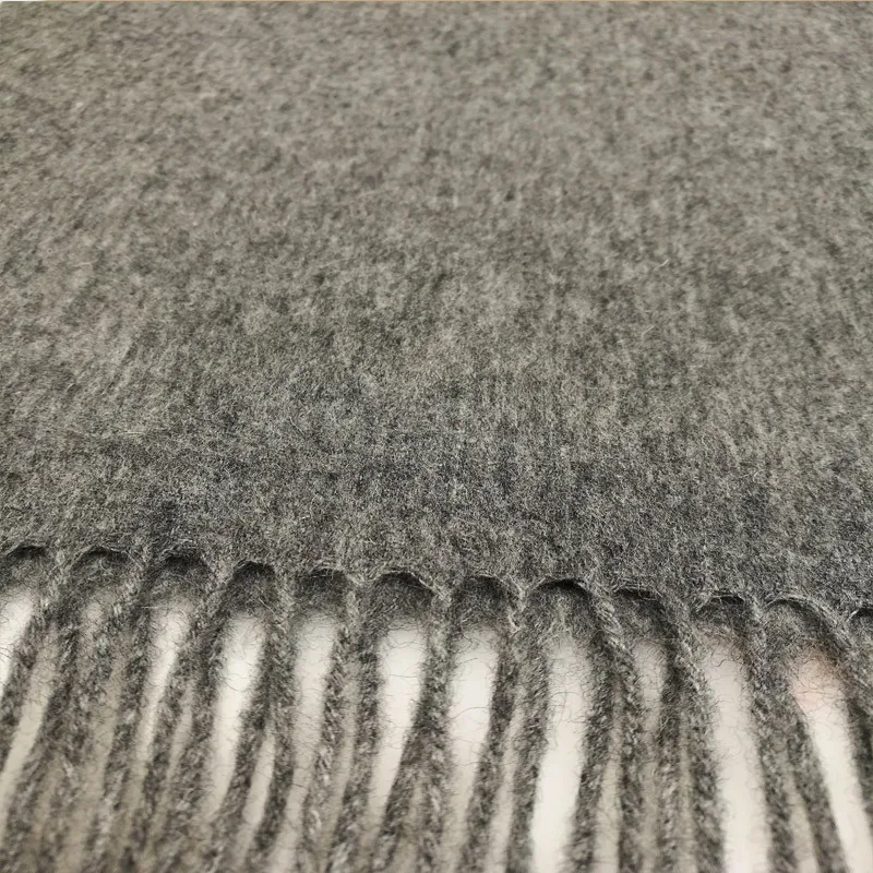 head scarves for men High quality fashion 100% pure Cashmere wool natural fabric scarf Autumn winter soft warm women mens scarf brand plain color head scarves for men