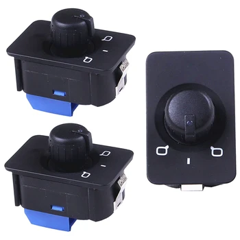 

Qty 5 TUKE OEM 4B1959565A Electric rearview mirror and memory rotary button switch Fit A3 S3 A6 RS6 4B1959565A 4B1 959 565