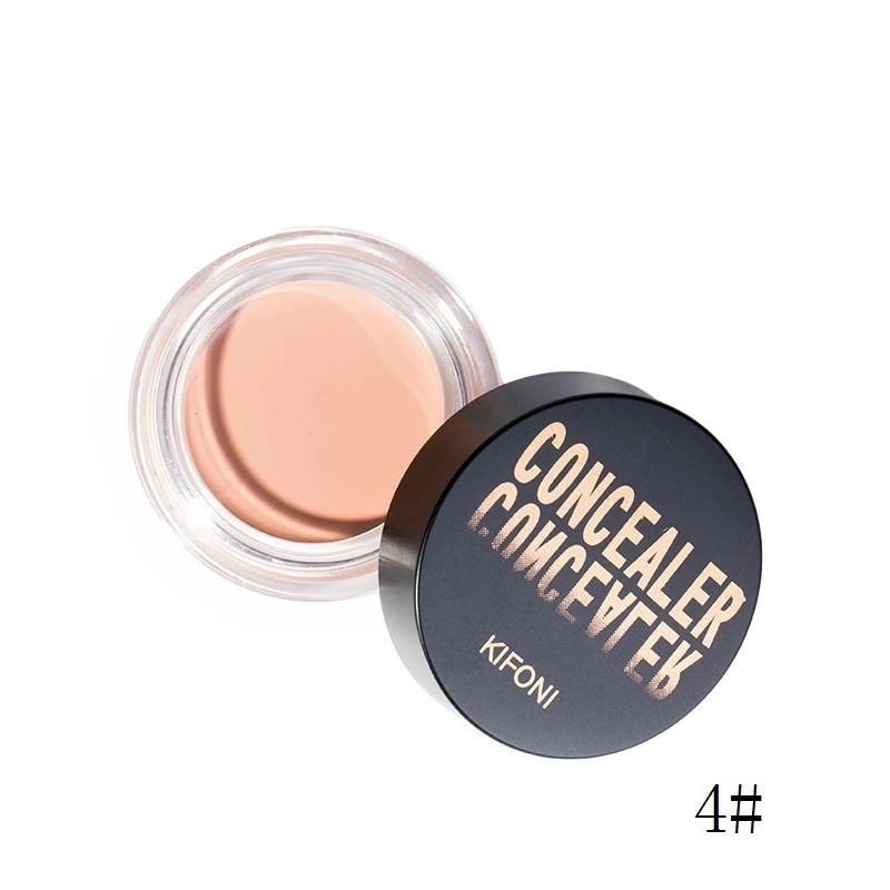 Full Cover Pro Makeup Concealer Cream Face Corrector Liquid Make Up Base For Eye Dark Circles Facial Natural Cosmetic AQ71 - Цвет: 4