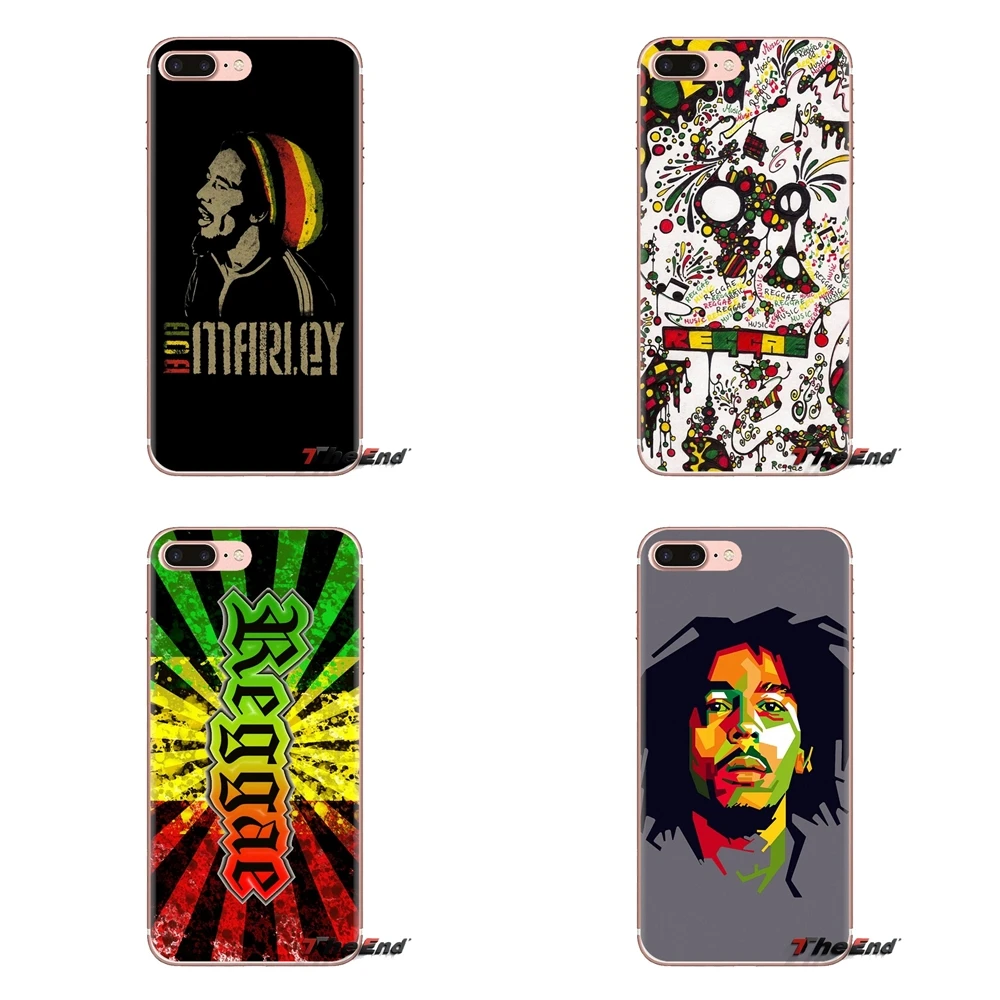 

Silicone Case Cover For Xiaomi Redmi 4A S2 Note 3 3S 4 4X 5 Plus 6 7 6A Pro Pocophone F1 Cori Reith rasta lion reggae bob marley