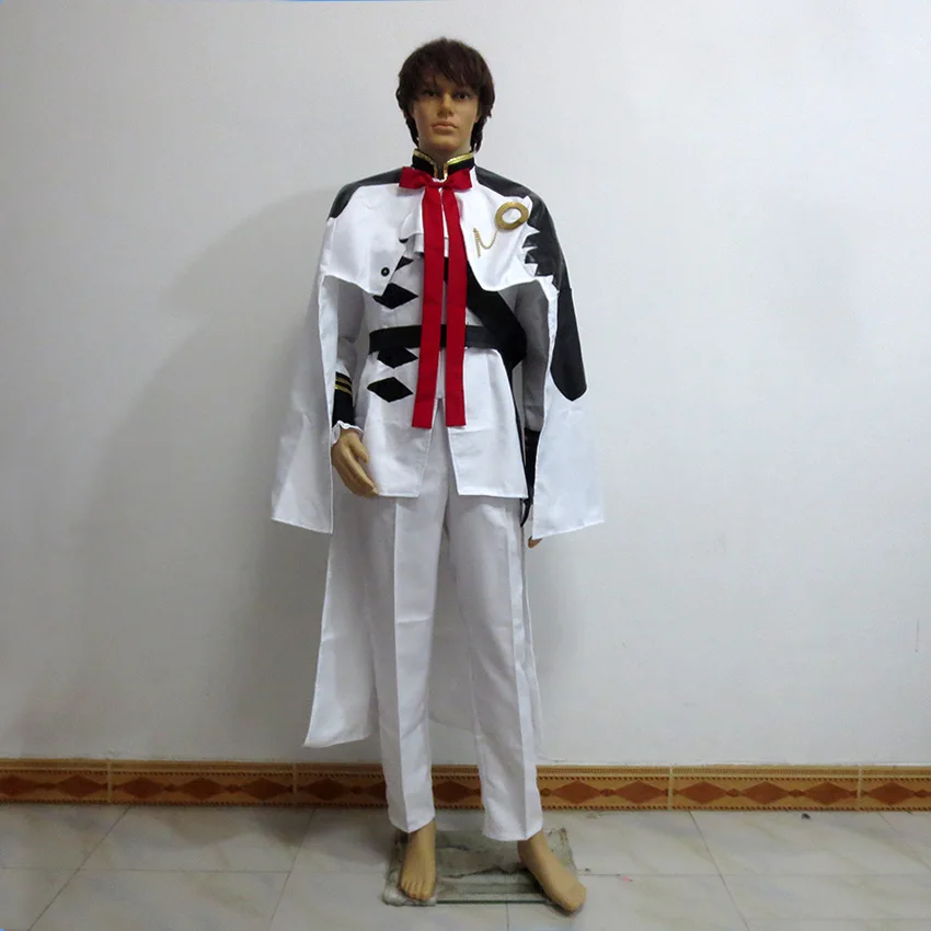 

Seraph of the end Ferid Bathory Christmas Party Halloween Uniform Outfit Cosplay Costume Customize Any Size