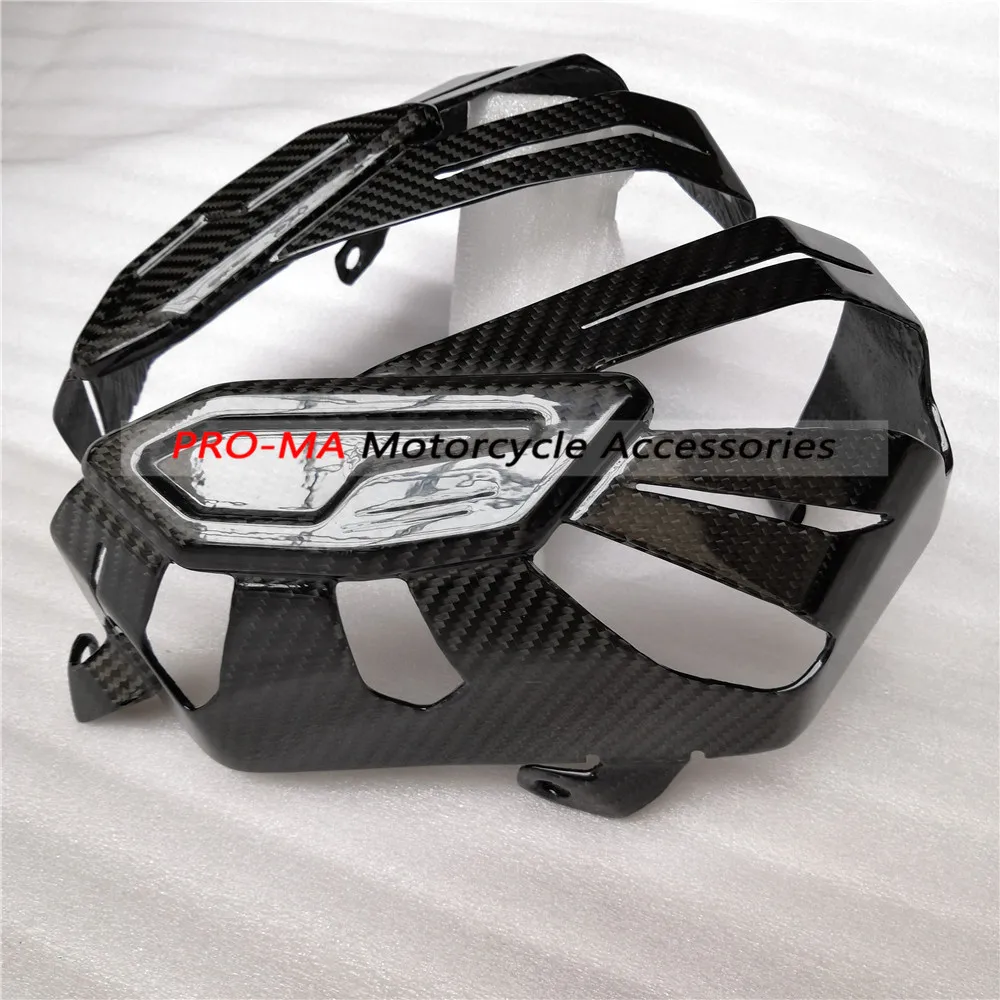 

Motorcycle Engine Guards in Carbon Fiber For BMW R Series R1200GS R1200RS ADV R1200R 2015-2018 Twill glossy weave