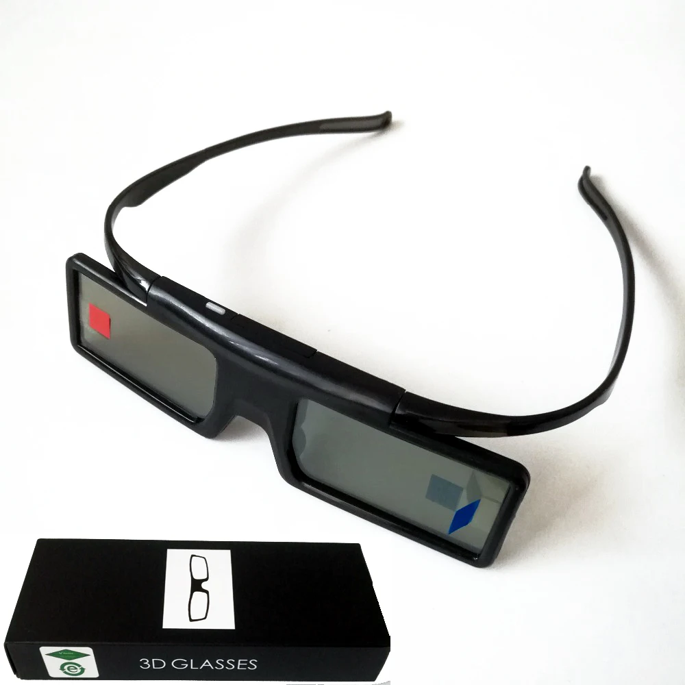 Активный затвор Bluetooth RF 3D очки 480 Гц для samsung ТВ Проектор Epson TW6600/5350/5030UB/5040UB и sony W800B серии - изображение
