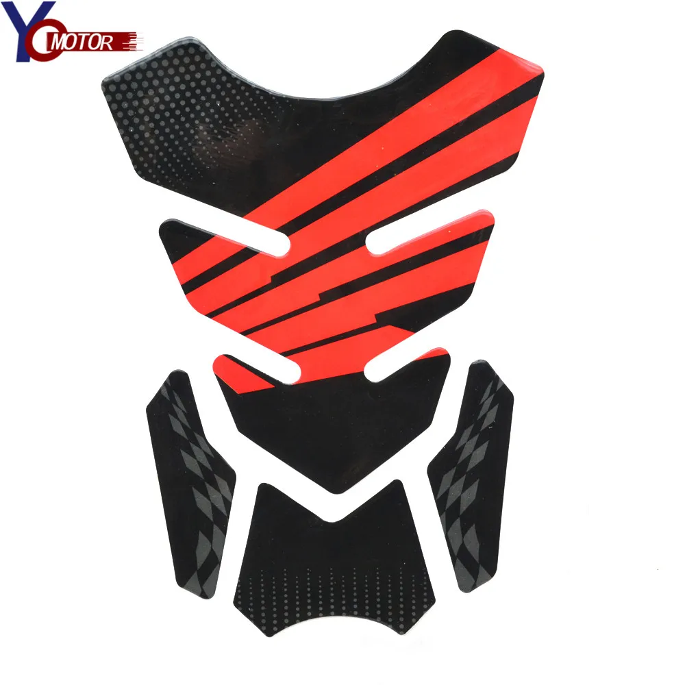

FOR CBR954RR CB600F Motorcycle Decal Gas Oil Fuel Tank Pad Protector Skull Racing Sticker FOR VTEC400 CB-1 VTR250 MSX125 CB500
