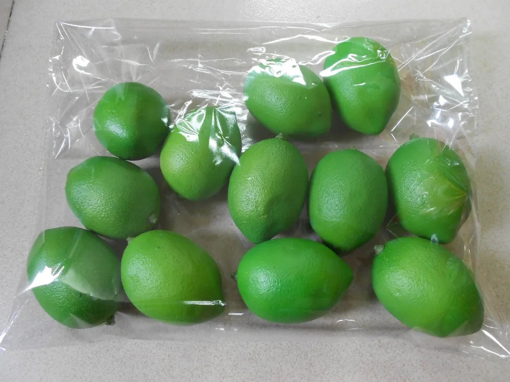 8 см зеленый лимон моделирование фрукты Мини Фруктовый имитационная модель для фруктов и овощей, набор поддельные декоративные фрукты аксессуары