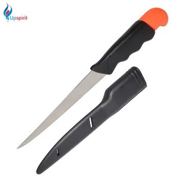 

Stainless Steel Floating Fishing Knife Kitchen Salmon Sashimi Fruit Knives Barbecue Tools Outdoor Camping Fish Knife With Cover