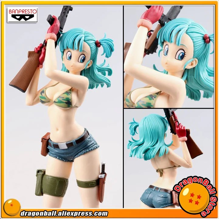 Японское аниме "Dragon Ball" Banpresto Glitter& Glamours Коллекционная Фигурка-Bulma(нормальный цвет ver