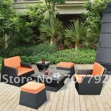 Лидер продаж sg-12021a городской стиль сада диван, открытый диван, ротанг диван наборы