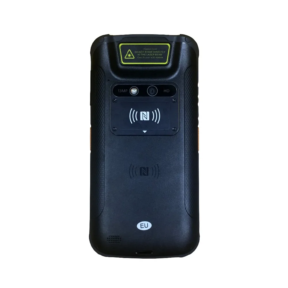 Портативный 4G Android прочный IP67 КПК 1D 2D сборщик мобильных данных с NFC QR Cradle 2 ГБ/16 ГБ