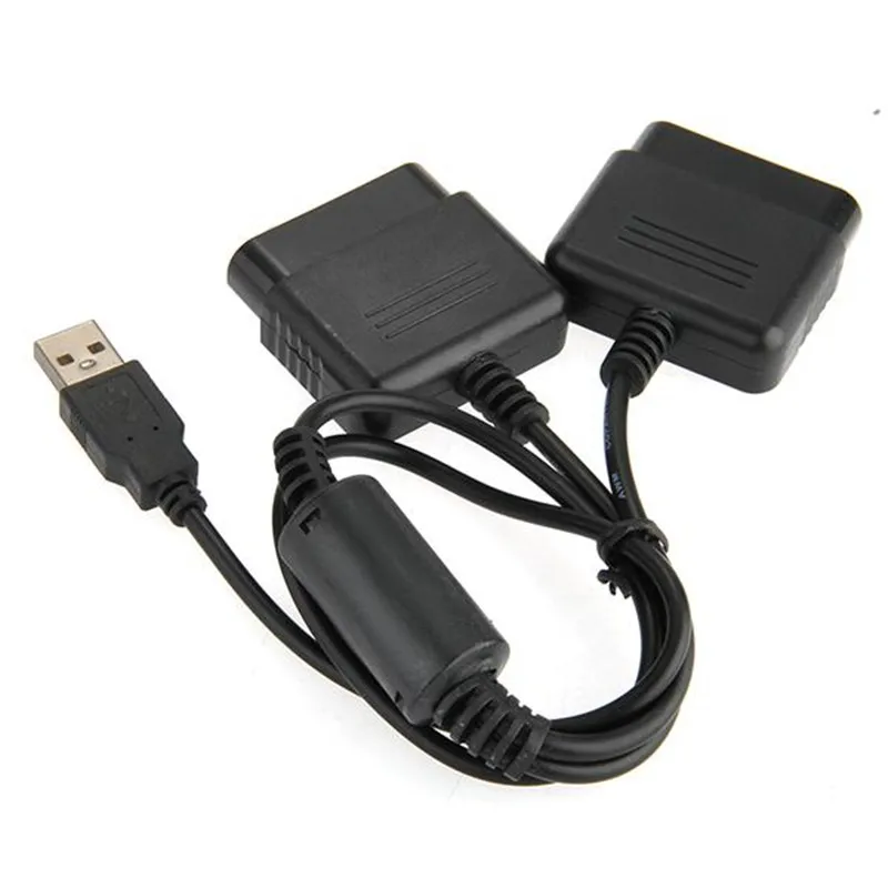 MEMTEQ USB контроллер конвертер для PS2 к ПК двойной порт PlayStation 2 игровой адаптер комбо|