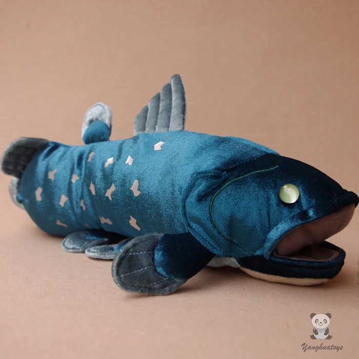 Плюшевые игрушки Coelacanth предок рыба кукла детские игрушки Моделирование морских животных доистории чрезвычайно Редкие