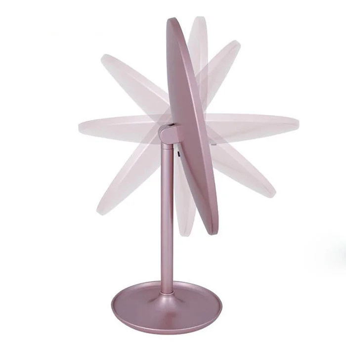  Tricolor Light Adjustable Light and Rechargeable LED Light Makeup Mirror Vanity Lamp Cosmetic Mirro