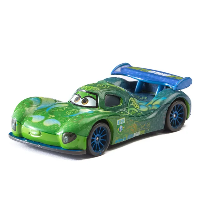 Disney Pixar Cars 3 Flo Cruz Ramirez Lightning McQueen Mater Jackson Storm 1:55 литая металлическая модель из сплава игрушка автомобиль ребенок подарок мальчик - Цвет: Veloso