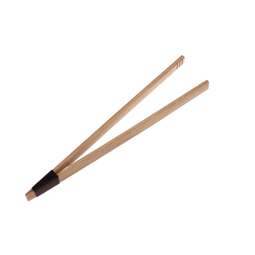 

Kitchen Utensils With String Tea Cookie Candy Fruit Salad Small Tools Food Tongs 1PCS 18cm Bamboo Tea Clips