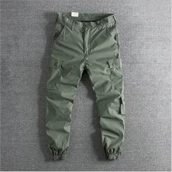 

fashion designer brand 2019 new arrival man's designer Summer thin overalls multi-bag pants