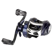 Катушка baitcasing 5,5 кг тяга мощность высокая скорость соотношение 7,2: 1 двойная тормозная система 15+ 1BB катушка с приманкой для соленой воды рыболовное колесо
