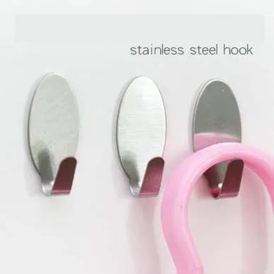 

BF040 Home Stainless steel paste type snap hook 1.5*3.5cm 6pcs/pack Free shipping
