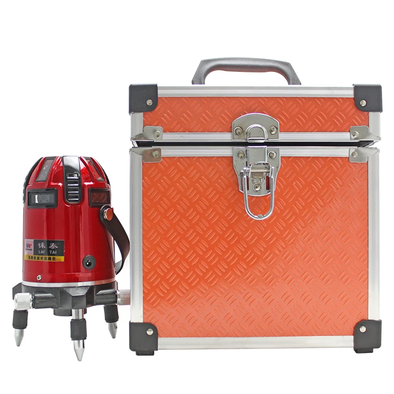 8 lines Cross line laser level cross laser line(4V4H electronic system)With chargerin Laser