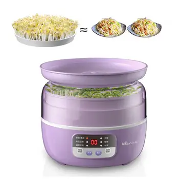 

Single layer Automatic Bean Sprout Machine 3 modes Bean Sprouts Maker Microcomputer Control with temperature Sunshade cover