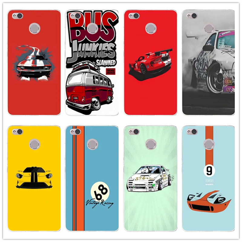

Silicone Soft TPU Mobile Phone Cases for Xiaomi Redmi Mi Note 2 3 3S 4 4A 4X 5 5X 5S 5A 6 6X A1 Pro Plus Hot Drift Cars Auto JDM