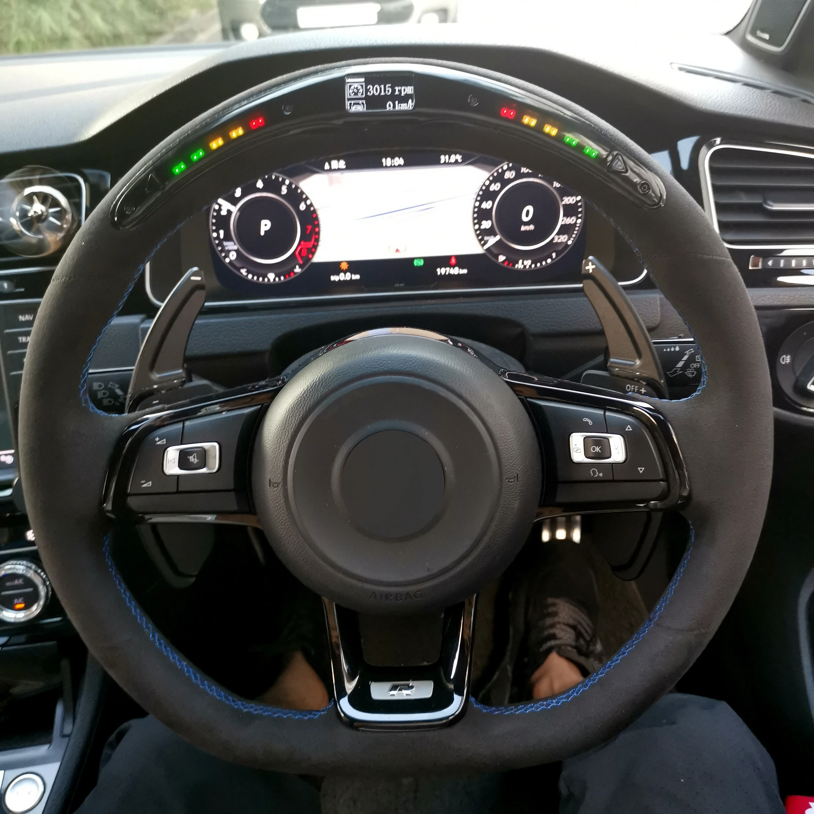 Светодиодное Рулевое колесо для MK7 Golf GT I/ R line GLI LED Performance|Рулевые колеса и ступицы