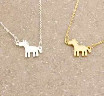 

Newest Listing Jewelry Necklace, Horse Pendant Necklace,Cute Delicate Animal Jewelry,Chinese zodiac Necklace-30pcs/lot