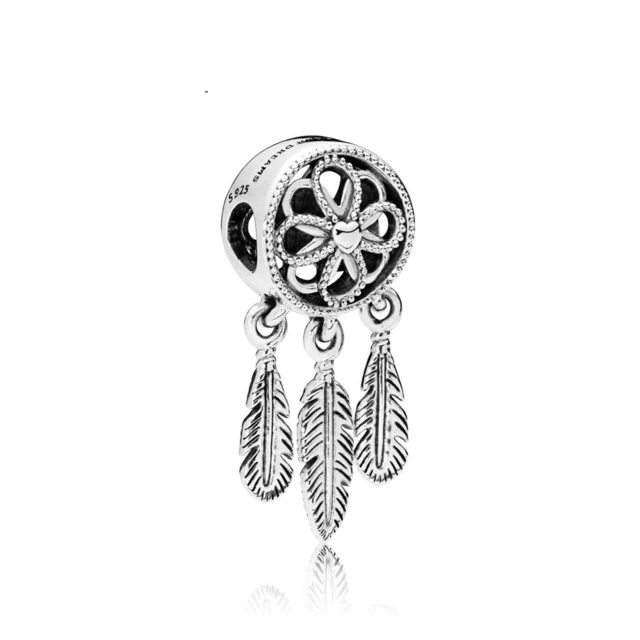 

Kristie 100% 925 Sterling Silver 1:1 797200 SPIRITUAL DREAMCATCHER CHAR 797200 Beaded Fashion Jewelry