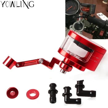 

Universal Motorcycle Brake Fluid Reservoir Clutch Tank Oil Fluid Cup For Yamaha T-max 500 530 R1 R3 R6 R25 Kawasaki Z800 Z1000