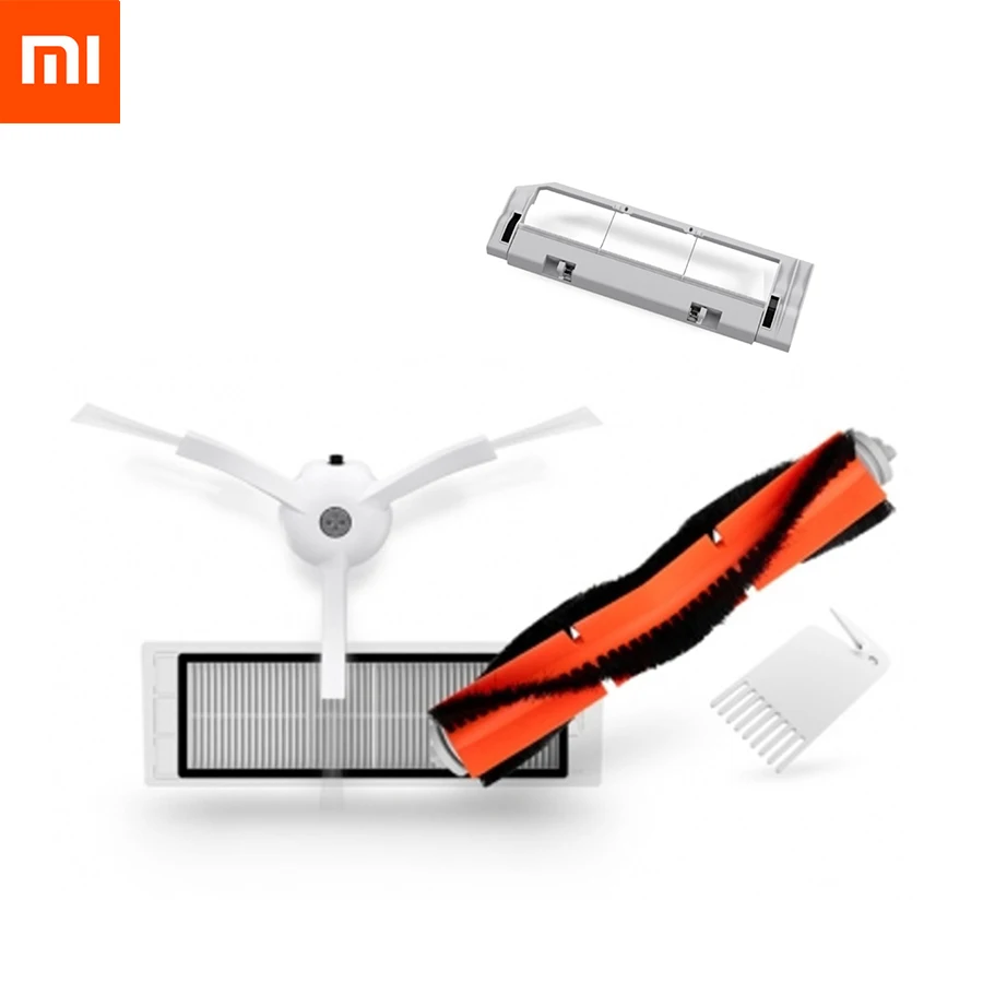 100% оригинал XIAOMI MI робот вакуумные детали edge brush X2PC hepa основная щетка X1PC чистящий