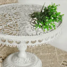 Подставка для торта/лоток для торта барокко полый для свадебного украшения 10 дюймов